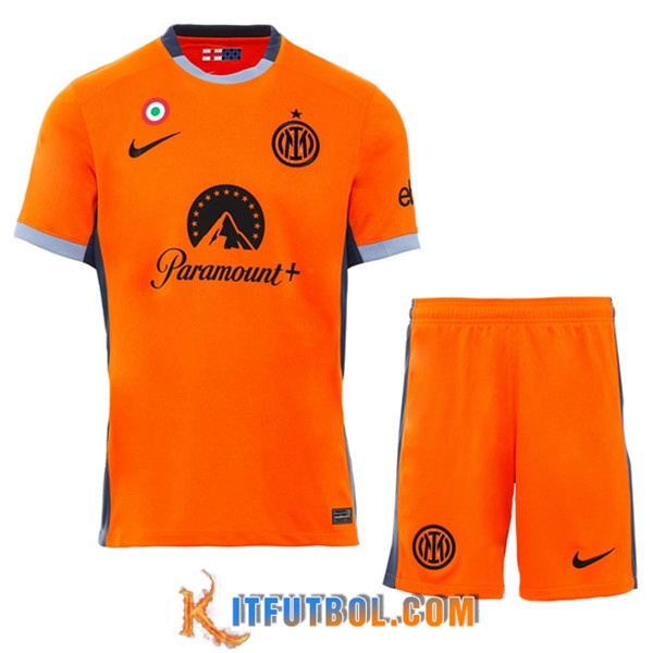 Camisetas Futbol Inter Milan Tercera + Cortos 2023/2024