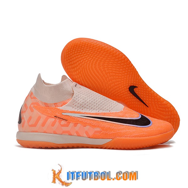 Nike Botas De Fútbol Phantom GX Elite DF Link IC Naranja