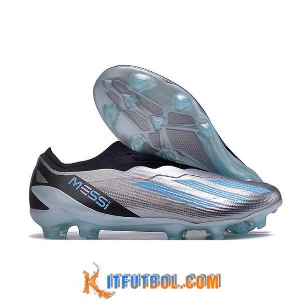 Adidas Botas De Fútbol X CRAZYFAST.1 LL FG Azul/Gris/Negro