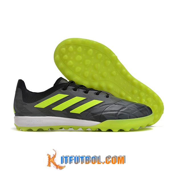 Copa Botas De Fútbol COPA PURE.3 TF BOOTS Negro/Verde