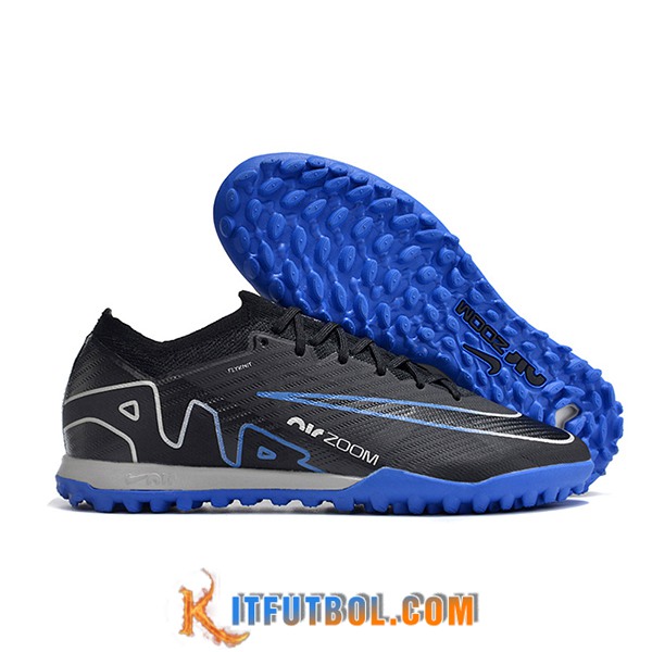 Nike Botas De Fútbol Air Zoom Mercurial Vapor XV Elite TF Negro/Azul