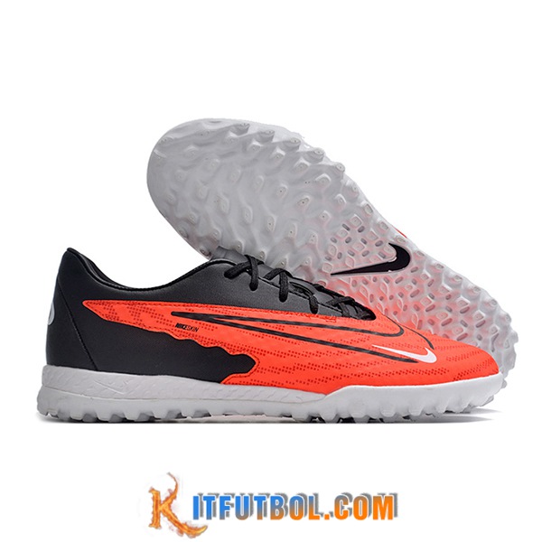 Nike Botas De Fútbol Phantom GX Academy TF Negro/Naranja