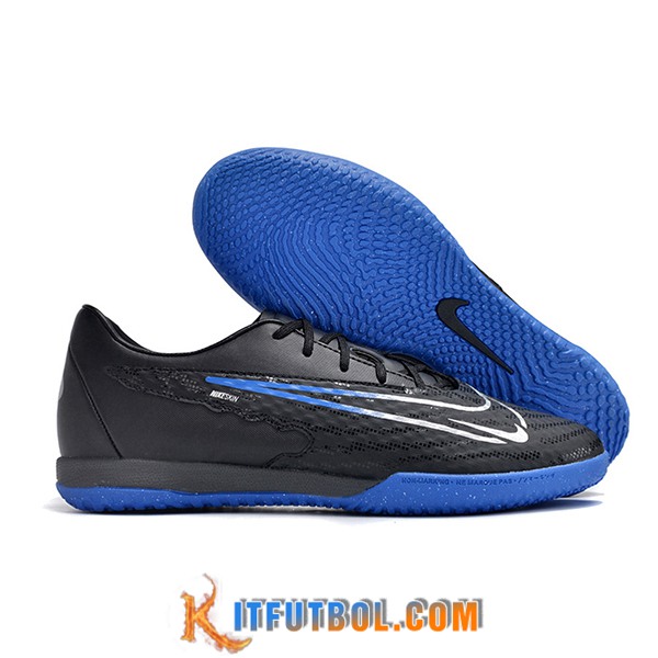 Nike Botas De Fútbol Phantom GX Academy IC Negro/Azul