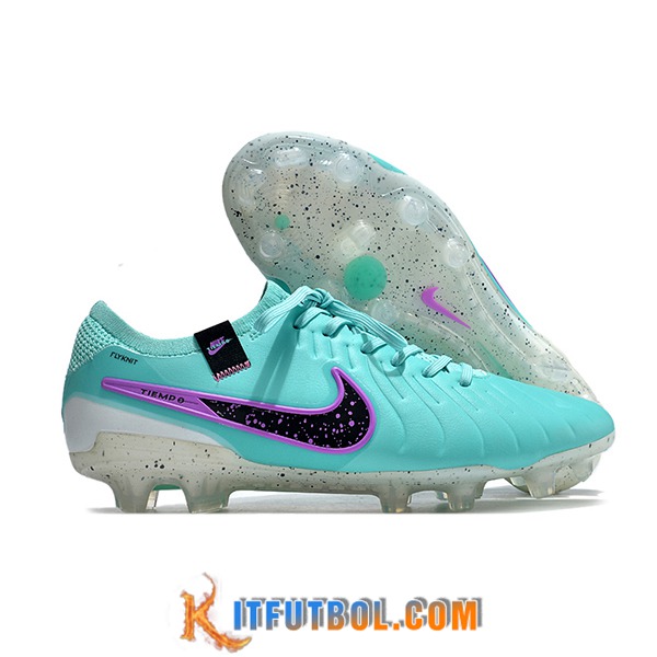Nike Botas De Fútbol Tiempo Legend X Elite FG Azul/Negro