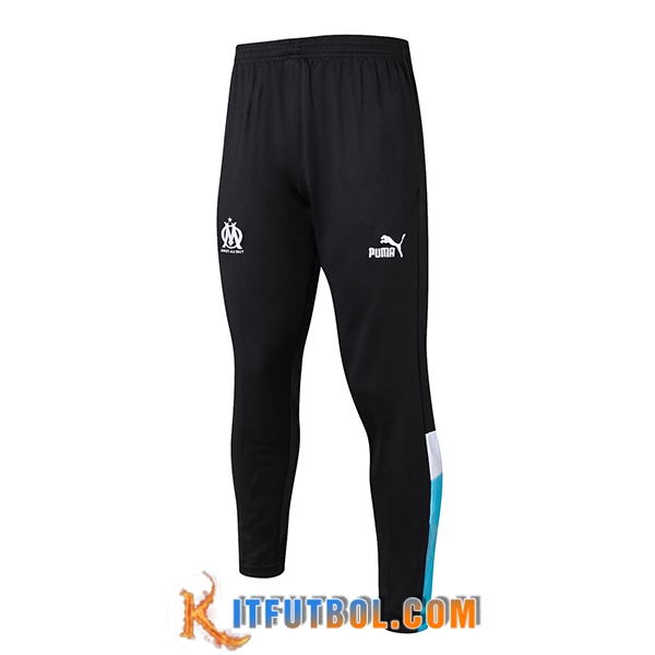 Pantalon Entrenamiento Marsella Negro 2023/2024 -02