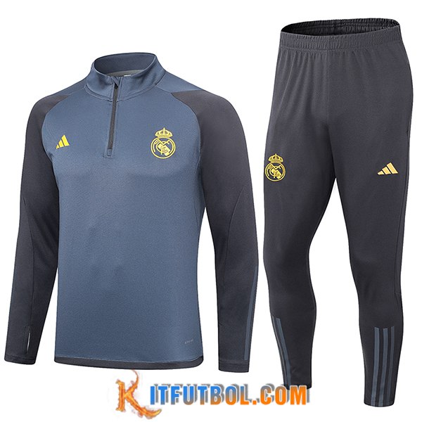 Chandal Equipos De Futbol Real Madrid Gris 2023/2024 -02