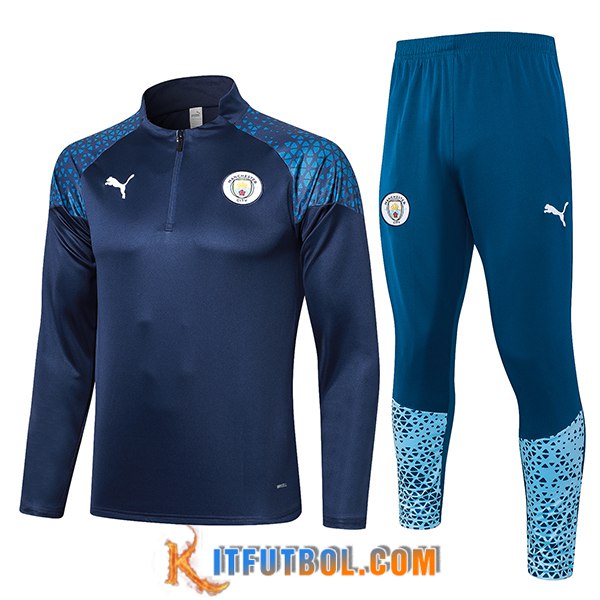 Chandal Equipos De Futbol Manchester City Azul marino 2023/2024 -02