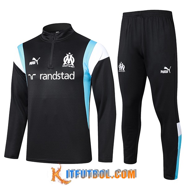 Chandal Equipos De Futbol Marsella Negro 2023/2024 -03