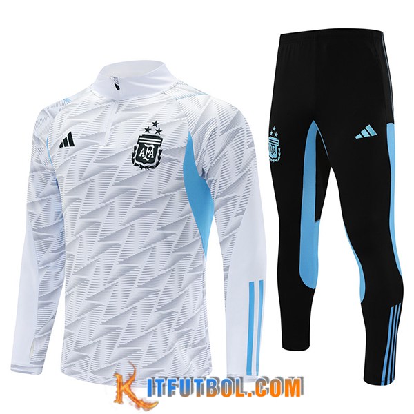 Chandal Equipos De Futbol Argentina Blanco 2023/2024