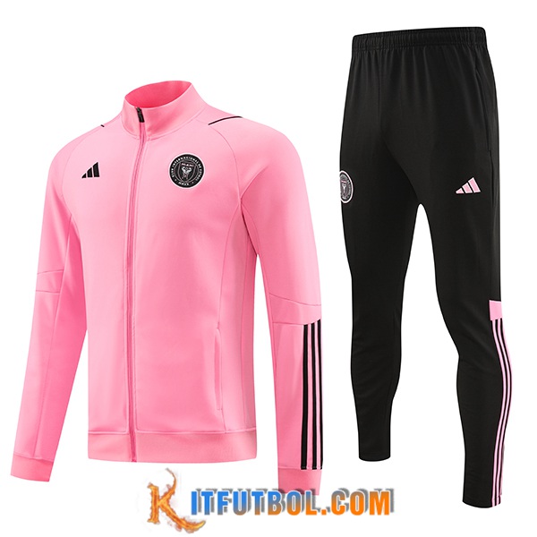 Chandal Equipos De Futbol - Chaqueta Inter Miami CF Rosa 2023/2024