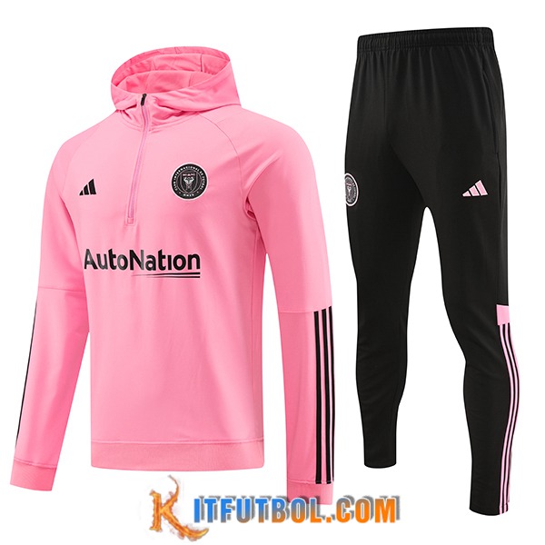 Chaqueta Con Capucha Chandal Inter Miami CF Rosa 2023/2024