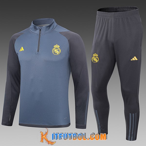 Chandal Equipos De Futbol Real Madrid Ninos Gris 2023/2024