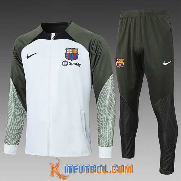 Chandal Equipos De Futbol FC Barcelona Ninos Verde 2023/2024 -05