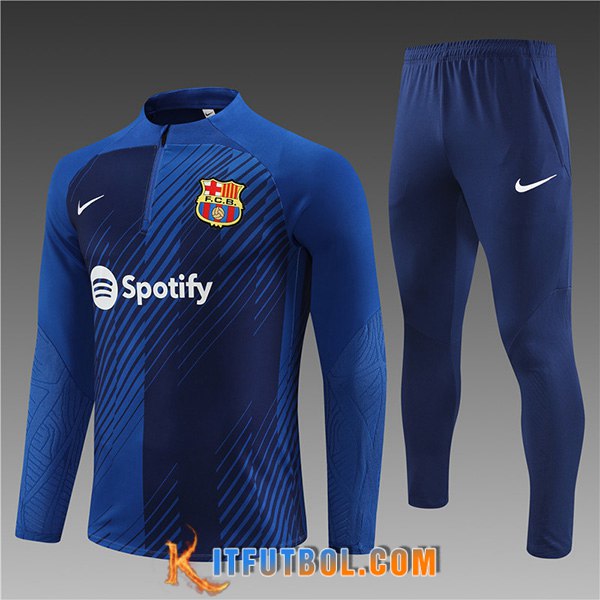 Chandal Equipos De Futbol FC Barcelona Ninos Azul marino 2023/2024