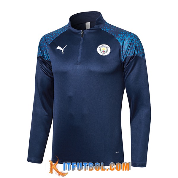 Sudadera De Entrenamiento Manchester City Azul marino 2023/2024