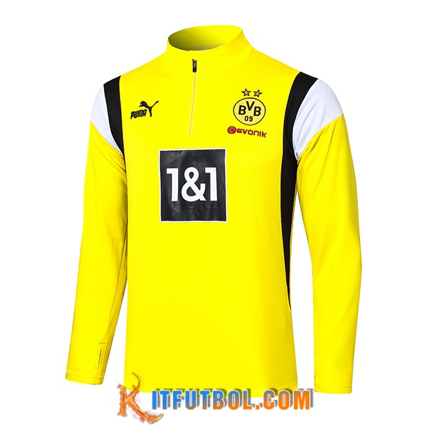 Sudadera De Entrenamiento Dortmund Amarillo 2023/2024 -02