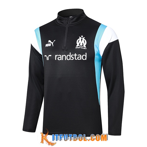 Sudadera De Entrenamiento Marsella Negro 2023/2024 -02