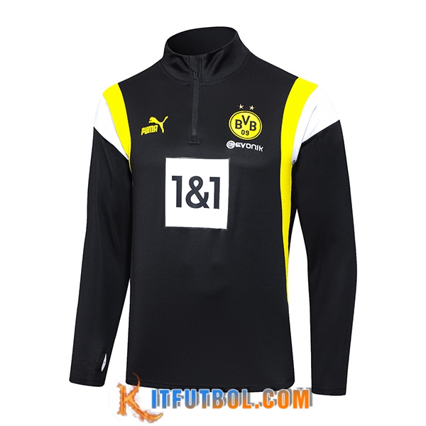 Sudadera De Entrenamiento Dortmund Negro 2023/2024 -03