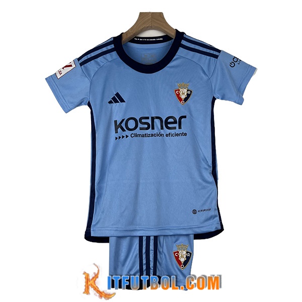Camisetas De Futbol Atletico Osasuna Ninos Segunda 2023/2024