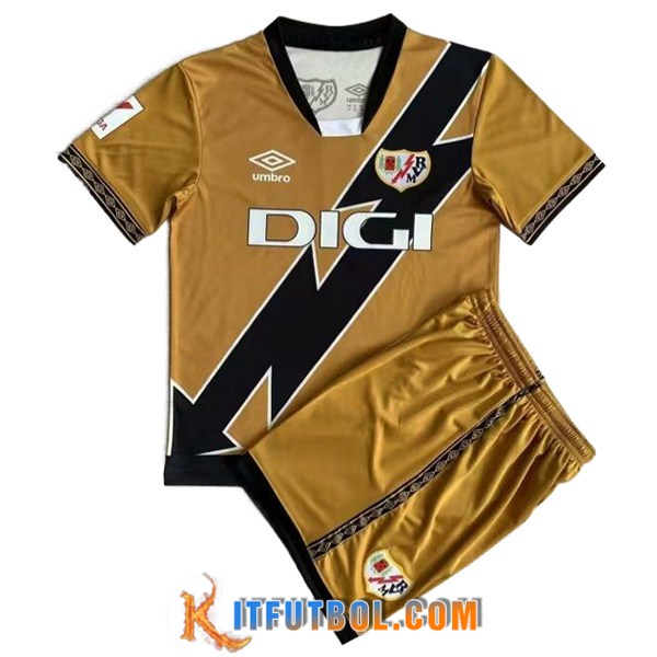Camisetas De Futbol Rayo Vallecano Ninos Tercera 2023/2024