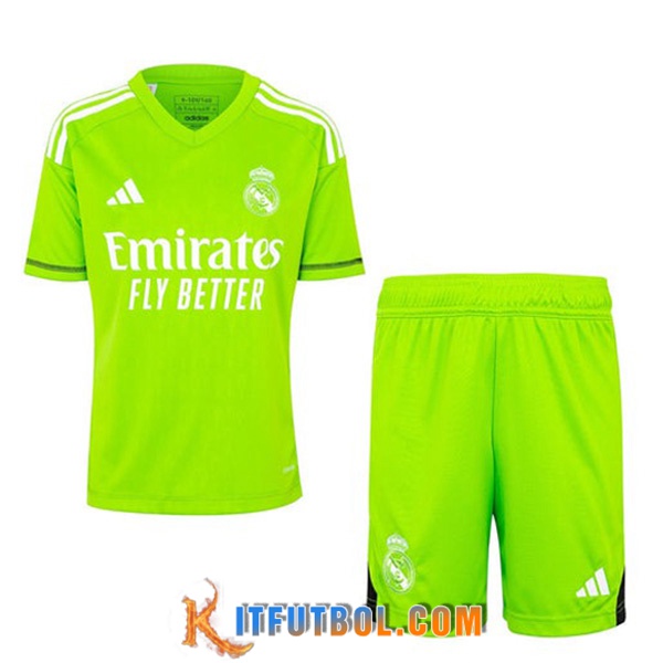 Camisetas De Futbol Real Madrid Ninos Portero 2023/2024
