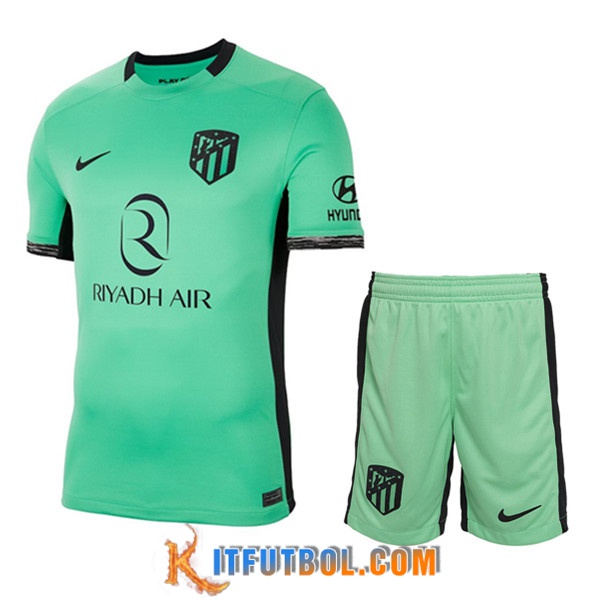 Camisetas De Futbol Atletico Madrid Ninos Tercera 2023/2024