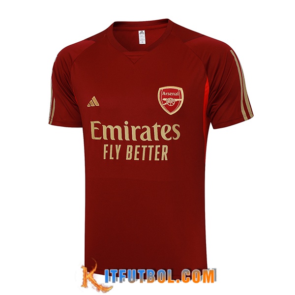 Camiseta Entrenamiento Arsenal Rojo 2023/2024 -05