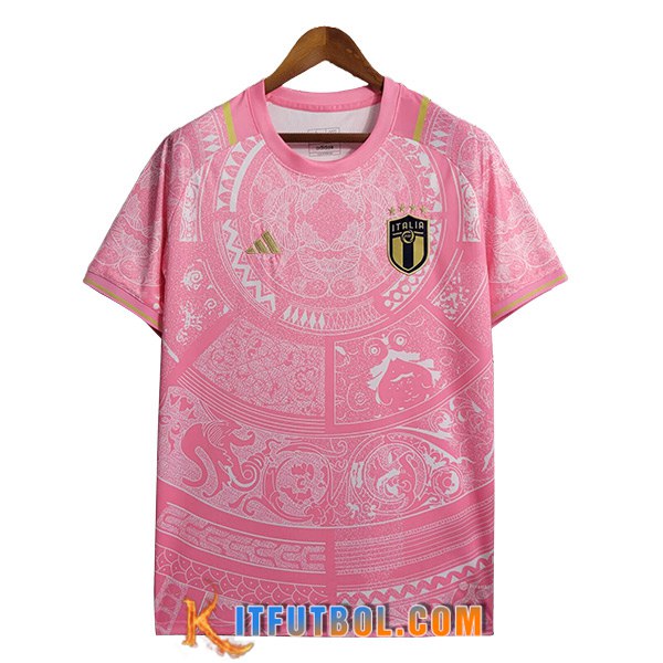 Camiseta Entrenamiento Italia Rosa 2023/2024
