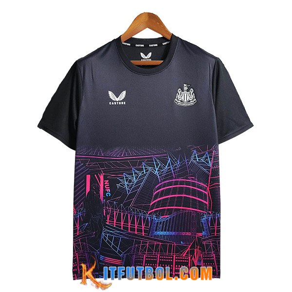 Camiseta Entrenamiento Newcastle Negro 2023/2024 -03