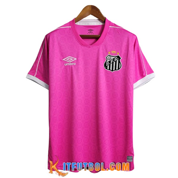 Camiseta Entrenamiento Santos Rosa 2023/2024