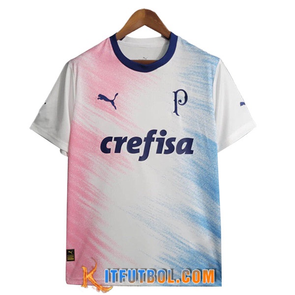 Camiseta Entrenamiento Palmeiras Blanco 2023/2024 -04