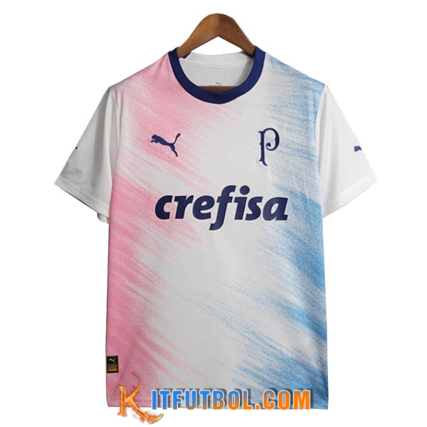 Camiseta Entrenamiento Palmeiras Blanco 2023/2024 -03