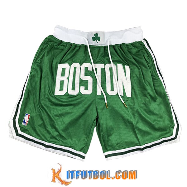 Cortos NBA Boston Celtics 2023/24 Verde
