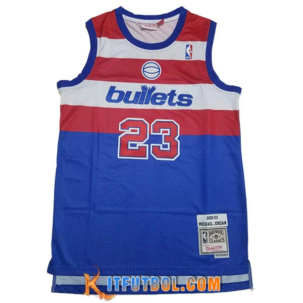 Camisetas De Futbol Washington Wizards (JORDAN #23) 2023/24 Azul