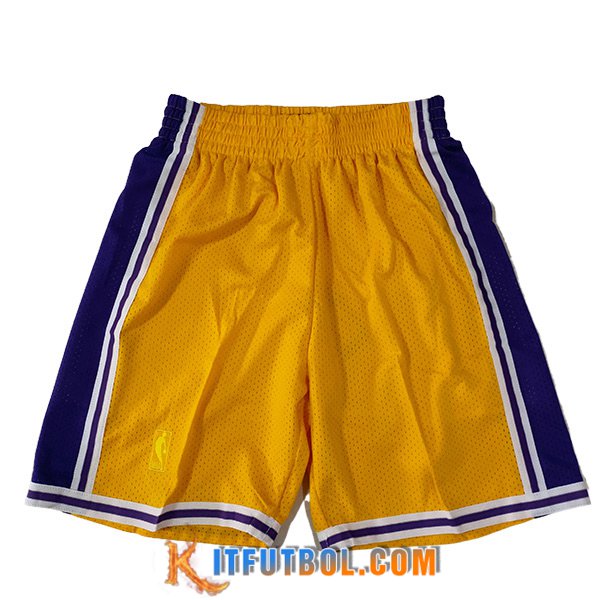 Cortos NBA Los Angeles Lakers 2023/24 Violeta/Amarillo