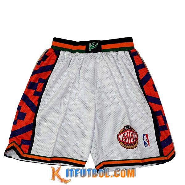 Cortos NBA American All-Star 2023/24 Blanco/Rojo