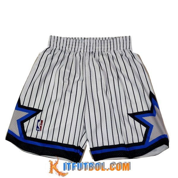 Cortos NBA Orlando Magic 2023/24 Blanco/Negro/Azul