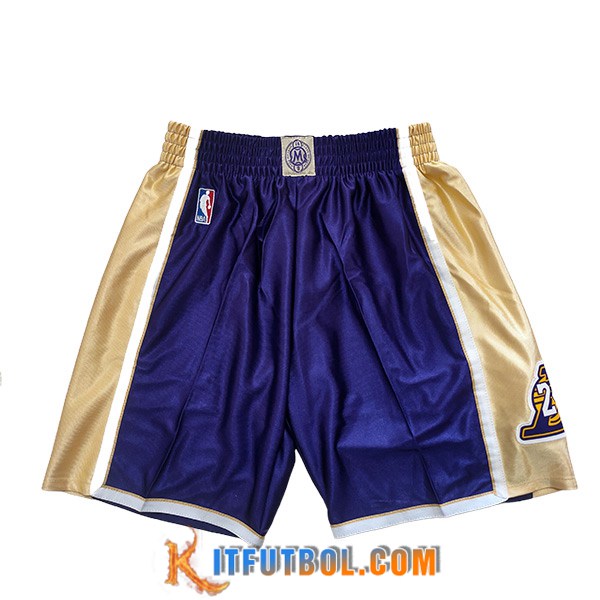Cortos NBA Los Angeles Lakers 2023/24 Azul/Amarillo -04