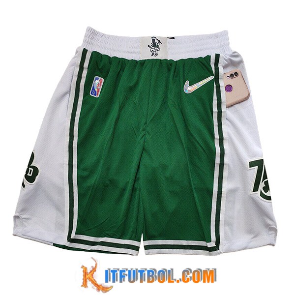 Cortos NBA Boston Celtics 2023/24 Verde/Blanco