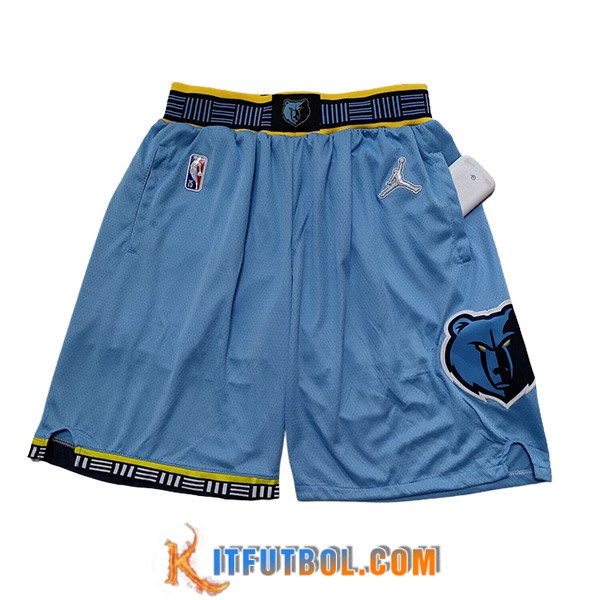 Cortos NBA Memphis Grizzlies 2023/24 Azul