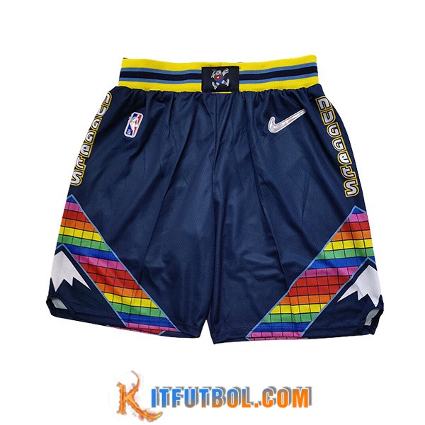Cortos NBA Denver Nuggets 2023/24 Azul -02