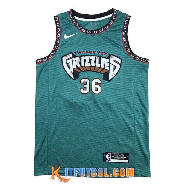 Camisetas De Futbol Memphis Grizzlies (SMART #36) 2023/24 Verde