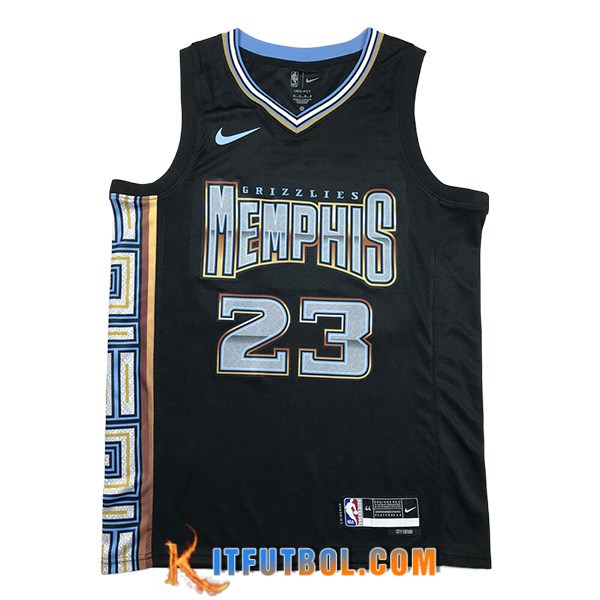 Camisetas De Futbol Memphis Grizzlies (Rosa #23) 2023/24 Negro