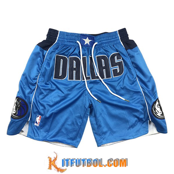 Cortos NBA Dallas Mavericks 2023/24 Azul