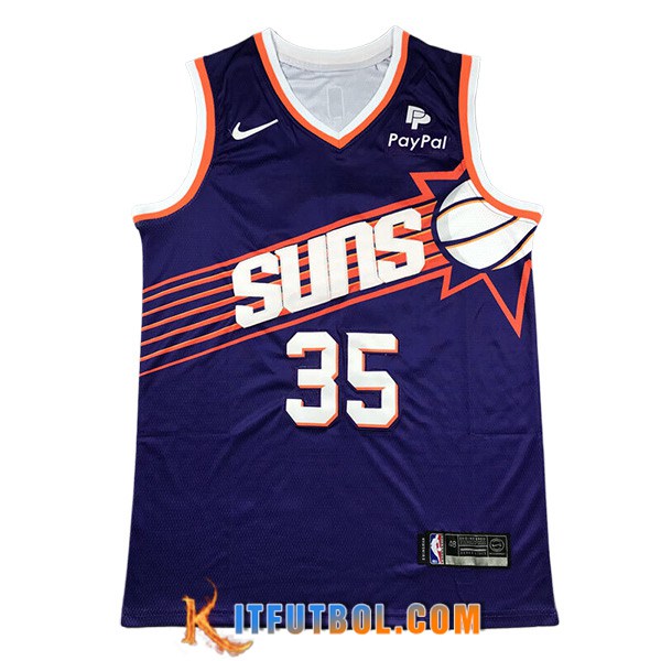 Camisetas De Futbol Phoenix Suns (DURANT #35) 2023/24 Violeta