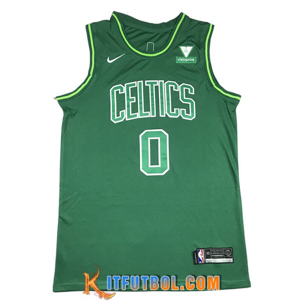 Camisetas De Futbol Boston Celtics (TATUM #0) 2023/24 Verde -02