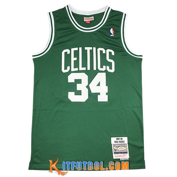 Camisetas De Futbol Boston Celtics (PIERCE #34) 2023/24 Verde