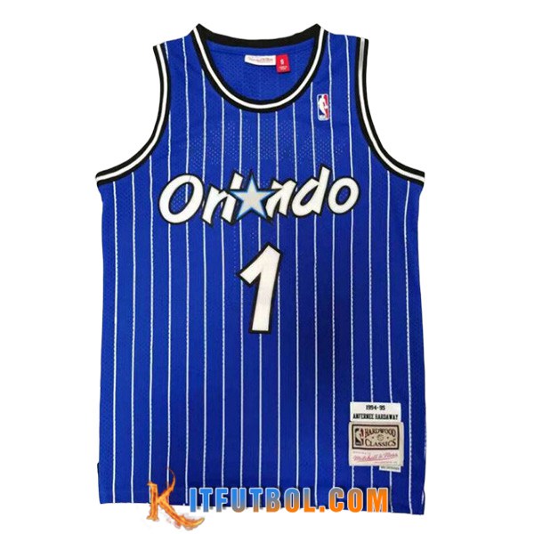 Camisetas De Futbol Orlando Magic (HARDAWAY #1) 2023/24 Azul -02