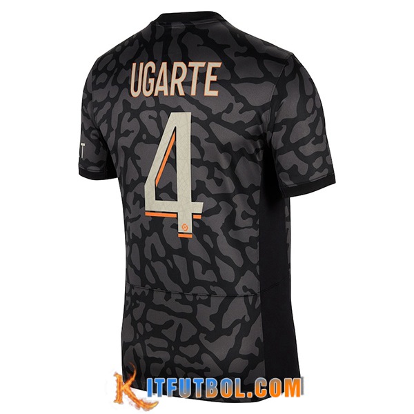 Camisetas De Futbol PSG (UGARTE #4) 2023/2024 Tercera