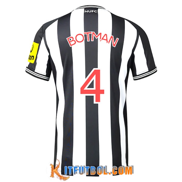 Camisetas De Futbol Newcastle United (BOTMAN #4) 2023/2024 Primera